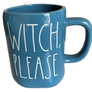 Rae Dunn Blue 'Witch, Please' Mug